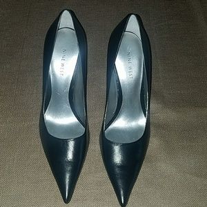 [Nine West] Honore Navy Heels